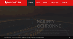 Desktop Screenshot of bariery-drogowe.pl